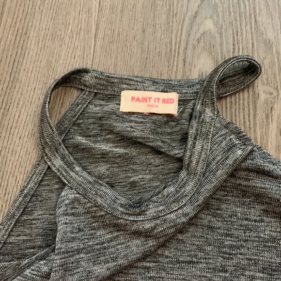 Grey halter top - Picture 2 of 2